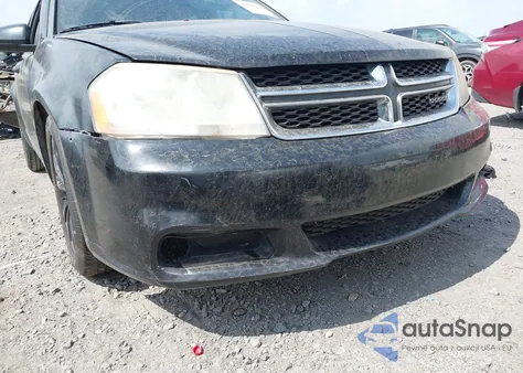 2012 Dodge Avenger Sxt из США, поврежденный, VIN 1C3CDZCB6CN167509